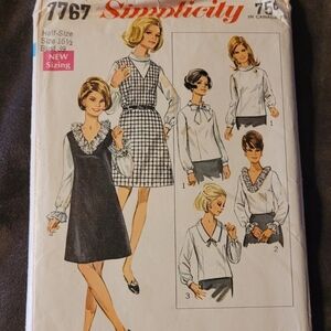 60s Pinafore Dress Pattern